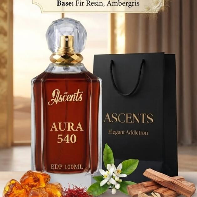 AURA 540   – Inspired by Baccarat Rouge 540